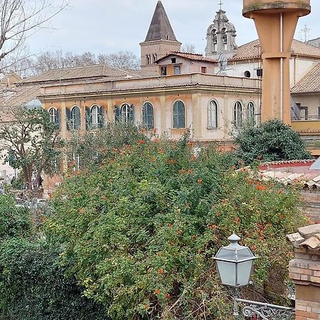 Appartamento Trastevere Charming Loft Roma Esterno foto