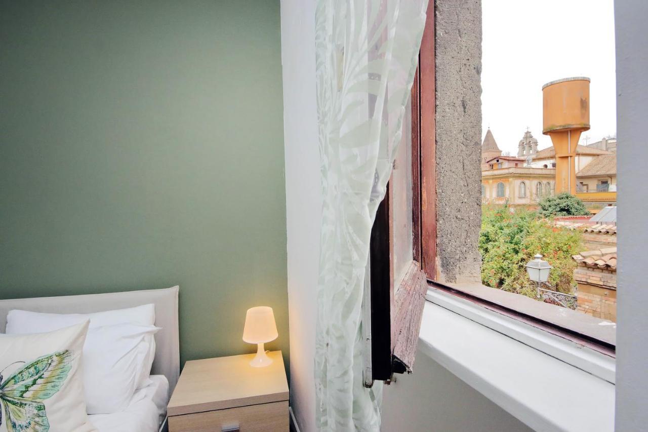 Appartamento Trastevere Charming Loft Roma Esterno foto