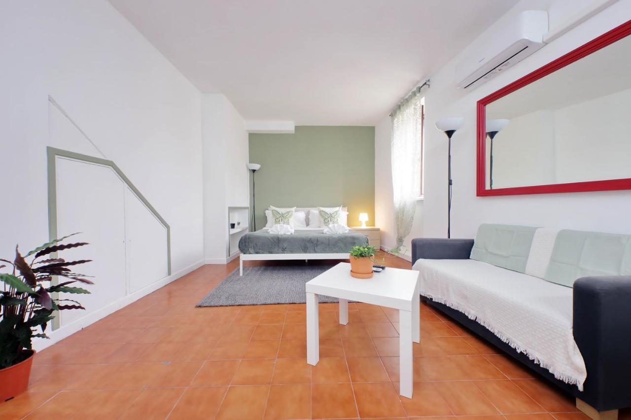 Appartamento Trastevere Charming Loft Roma Esterno foto